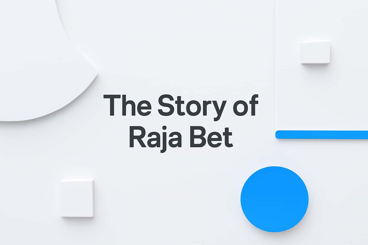 The Story of Raja Bet Interface