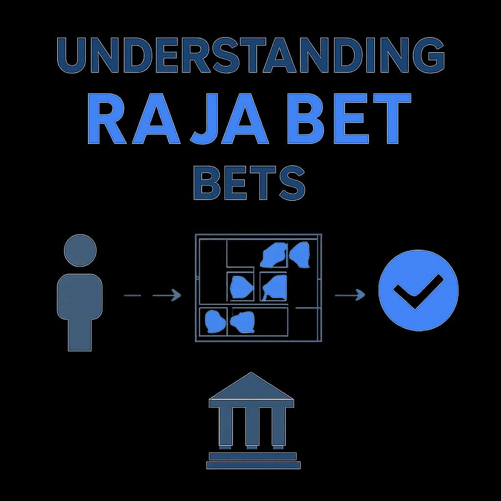 Illustration detailing Raja Bet functionalities.